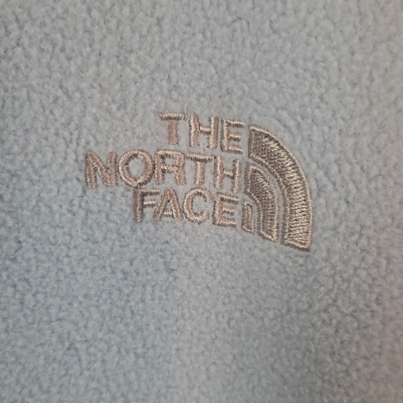 The North Face powder blue full zip- fleece - Picture 2 of 8